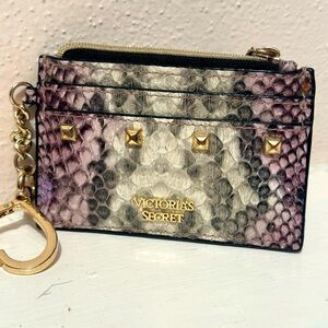 Victoria Secret Python Snake Skin card wallet